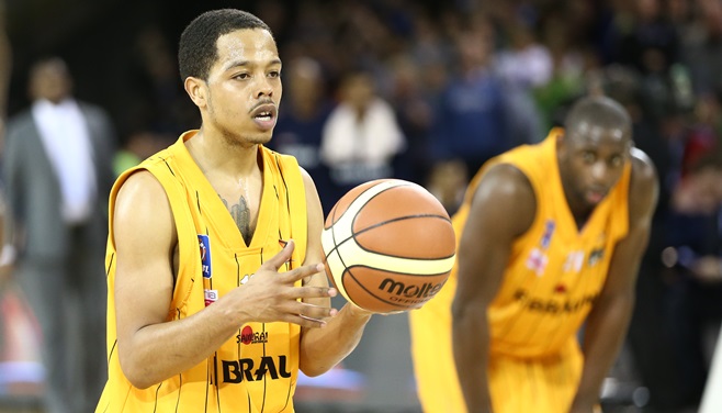 BJ Holmes at the 2013 BBL Trophy Final